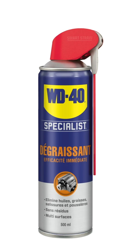 DEGRAISSANT A EFFICACITE IMMEDIATE 500ML NET (SYSTEME PRO) - WD 40 COMPANY LTD - 33392 (vendu par 12)