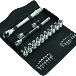 JEU DE CLIQUET ZYKLOP METAL 1/2 » (28 PIECES) – WERA – 05004077001