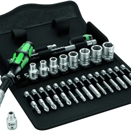 JEU DE CLIQUET ZYKLOP SPEED 1/4 » 8100 SA 6 (28 PIECES) – WERA – 05004016001