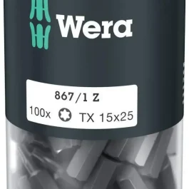 EMBOUT Z 867/1 TX 15X25 MM BTE 100 – WERA – 05072447001