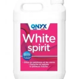 WHITE SPIRIT 5L – ONYX PRODUIT DE TRAITEMENT ET MAINTENANCE (vendu par 3) – ONYX – C24050503 (vendu par 3)