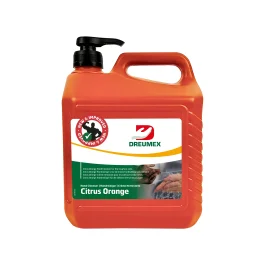 SAVON MICROBILLES CITRUS ORANGE 3,78L + POMPE – DREUMEX PROTECTION HYGIENE ET SECURITE (vendu par 4) – DREUMEX – 90337801002 (vendu par 4)