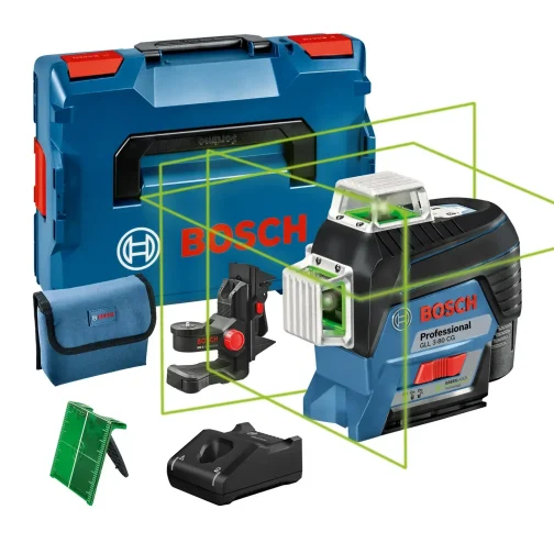 LASER LIGNES GLL 3-80 CG + BM1 PLUS (VERSION BATTERIES) - BOSCH OUTILLAGE - BOSCH - 0601063T00