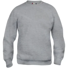 SWEATSHIRT BASIC ROUNDNECK GRIS CHINE S – CLIQUE PROTECTION HYGIENE ET SECURITE – CLIQUE – 02103095S