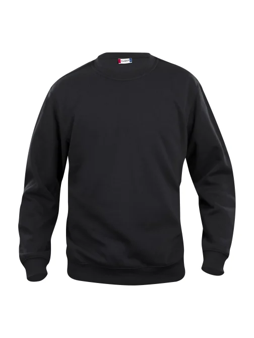 SWEATSHIRT BASIC ROUNDNECK NOIR S - CLIQUE PROTECTION HYGIENE ET SECURITE - CLIQUE - 02103099S