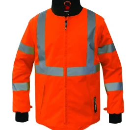 GILET ANTIFROID HAUTE VISIBILITE ROCKET ORANGE/NOIR M – TARGET SAFETY – GILAFROCK02ONM