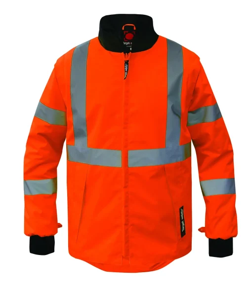 GILET ANTIFROID HAUTE VISIBILITE ROCKET ORANGE/NOIR M - TARGET SAFETY - GILAFROCK02ONM