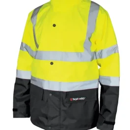 PARKA/VESTE DE PLUIE HAUTE VISIBILITE SKY JAUNE/NOIR M – TARGET SAFETY PROTECTION HYGIENE ET SECURITE – TARGET SAFETY – PARKASKY02JNM