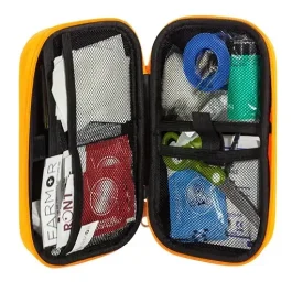 TROUSSE DE SECOURS  »ARTISAN » 2/4 PERSONNES ORANGE FLUO – FARMOR PROTECTION HYGIENE ET SECURITE – FARMOR – TRO 2174 FLO