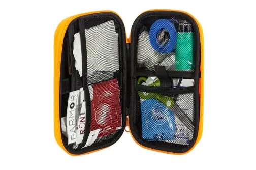 TROUSSE DE SECOURS ''ARTISAN'' 2/4 PERSONNES ORANGE FLUO - FARMOR PROTECTION HYGIENE ET SECURITE - FARMOR - TRO 2174 FLO