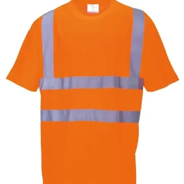 T-SHIRT HAUTE VISIBILITE RT23 ORANGE TS – PORTWEST FRANCE PROTECTION HYGIENE ET SECURITE – PORTWEST FRANCE – RT23ORRS