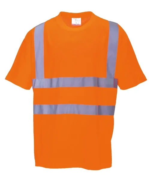 T-SHIRT HAUTE VISIBILITE RT23 ORANGE TS - PORTWEST FRANCE PROTECTION HYGIENE ET SECURITE - PORTWEST FRANCE - RT23ORRS