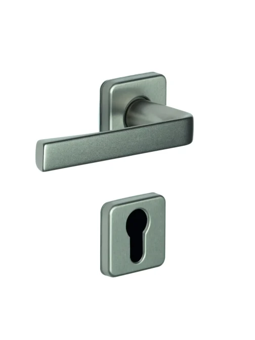 ENSEMBLE KAZA ROSACE 6601 CLE I ANODINOX - VACHETTE - ASSA ABLOY AUBE ANJOU S.A. - 204139