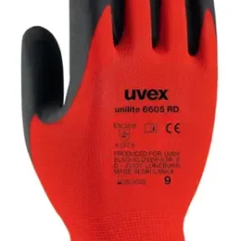 GANT DE PROTECTION UVEX UNILITE 6605 RD T7 – UVEX HECKEL FRANCE – 6096707 (vendu par 10)