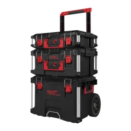 PACKOUT 3 PIECES (TROLLEY + COFFRET LARGE + COFFRET) – MILWAUKEE EQUIPEMENT D’ATELIER ET DE CHANTIER – MILWAUKEE – 4932464244