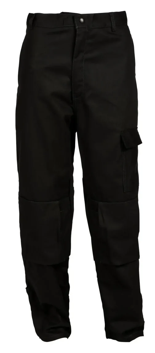 PANTALON SOUDAGE COTON NOIR L - WELDLINE PROTECTION HYGIENE ET SECURITE - WELDLINE - WP10570-L