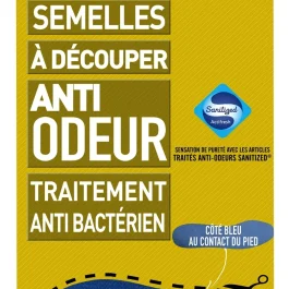 SEMELLE ANTI-ODEUR – ESTEX PROTECTION HYGIENE ET SECURITE (vendu par 5) – ESTEX – 746300000 (vendu par 5)