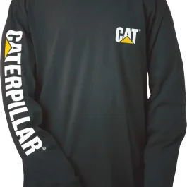 TEE SHIRT MANCHES LONGUES BANNER NOIR TM – CATERPILLAR PROTECTION HYGIENE ET SECURITE – CATERPILLAR – 1510034.11.M