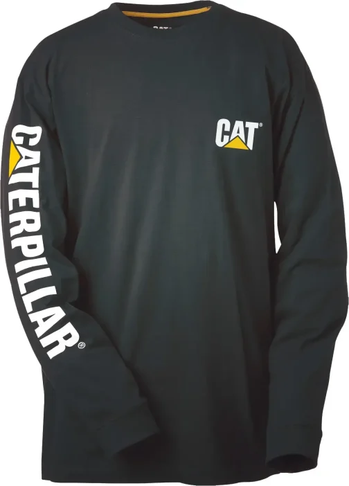 TEE SHIRT MANCHES LONGUES BANNER NOIR TM - CATERPILLAR PROTECTION HYGIENE ET SECURITE - CATERPILLAR - 1510034.11.M