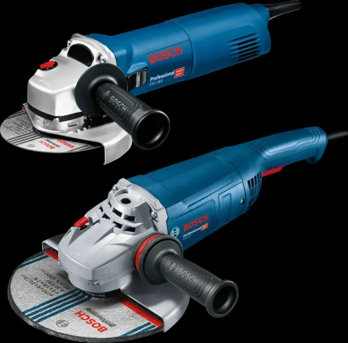 MEULEUSE 125MM 1400W GWS 1400 + MEULEUSE 230MM 2200W GWS 22-230 P - BOSCH OUTILLAGE - BOSCH - 0601824805