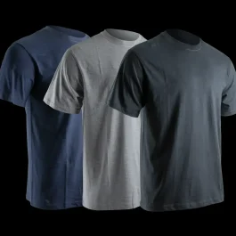 TEE SHIRT BASIC LYON GRIS, BLEU CHINE, NOIR LOT DE 3 TL – LMA LEBEURRE PROTECTION HYGIENE ET SECURITE – LMA LEBEURRE – 9162CL