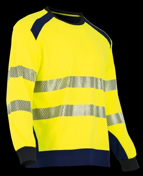 TEE SHIRT MANCHE LONGUE HAUTE VISIBILITE CLARTE JAUNE TM - LMA LEBEURRE PROTECTION HYGIENE ET SECURITE - LMA LEBEURRE - 9207M