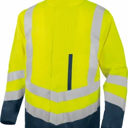 PARKA HAUTE VISIBILITE OPTIMUM3 5 EN 1 JAUNE FLUO/BLEU MARINE TM – DELTA PLUS PRO PROTECTION HYGIENE ET SECURITE – DELTA PLUS PRO – OPTI3JMTM