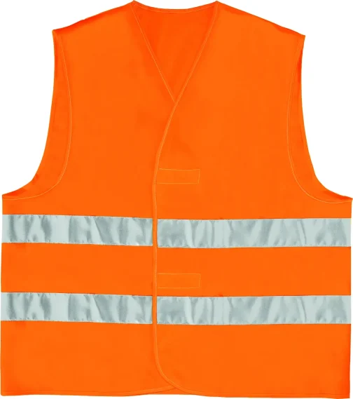 GILET HAUTE VISIBILITE ORANGE FLUO TL - DELTA PLUS PRO - GILP2ORGT (vendu par 10)