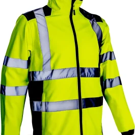 VESTE SOFTSHELL HAUTE VISIBILITE KANPA JAUNE/MARINE TM – COVERGUARD PROTECTION HYGIENE ET SECURITE – COVERGUARD – 5KPA16000M