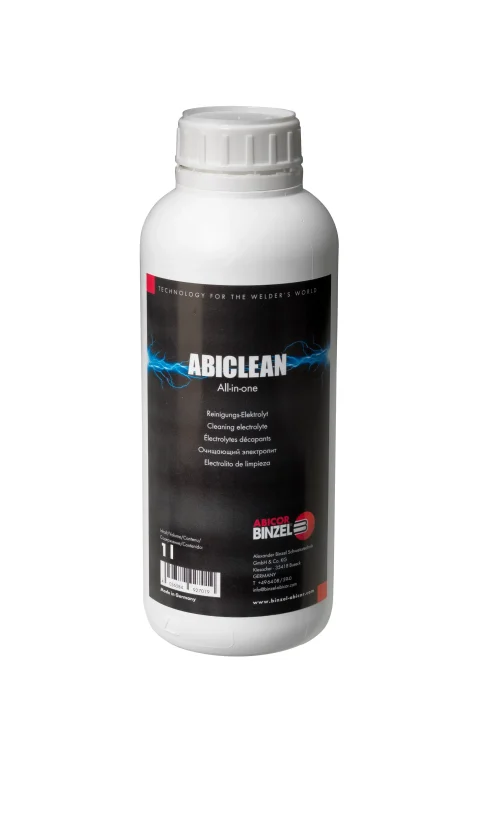 ELECTROLYTE DE NETTOYAGE TOUT EN UN ABICLEAN 1L - BINZEL SOUDAGE - 192.0369