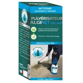 NETTOYANT TERRASSES ET DALLAGES ALGINET DALLAGES AVEC PULVERISATEUR 5L – ALGIMOUSS PRODUIT DE TRAITEMENT ET MAINTENANCE – ALGIMOUSS – 081005