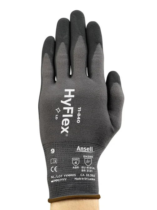 GANT HYFLEX 11-840 T7 - ANSELL - 11840PRO070 (vendu par 12)