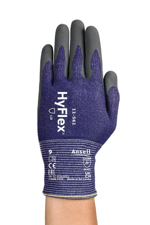 GANT HYFLEX 11-561 T8 - ANSELL - 11561PRO080 (vendu par 12)