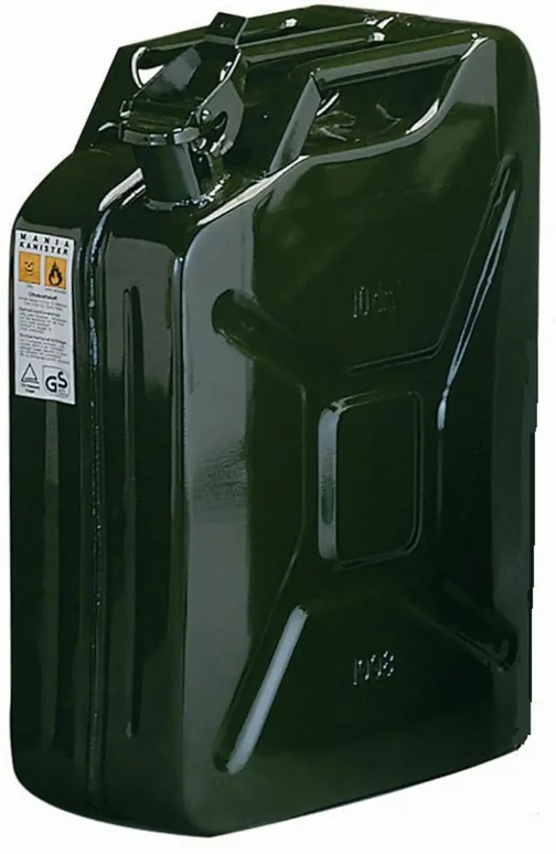 JERRYCAN TOLE HYDROCARBURES NORME UN 10L - ALGI - 07550010