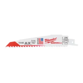 LAME DE SCIE SABRE AX 150MM X 5 TPI (X5) – MILWAUKEE – 48005021