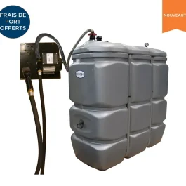 CUVE STOCKAGE FUEL PEHD 1500L STATION 230V 50L/M ECO – RENSON – 814431