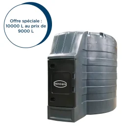 CUVE STOCKAGE FUEL PEMD 10000L ARMOIRE INTEGREE POMPE 80L/M – RENSON – 812172