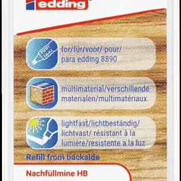 MINE TRACAGE HB 8891 (SET DE 6) – edding OUTILLAGE – edding – 4-8891-6090