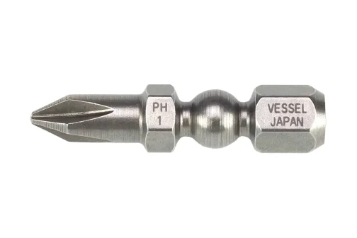 EMBOUT DE VISSAGE IMPACT BALL 30MM PH1 (BOITE DE 5) - VESSEL - 11302C5