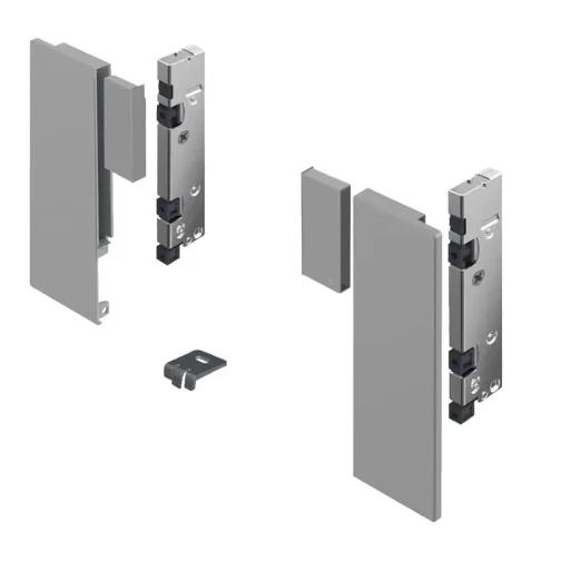 AVT YOU RACCORD PAROI H187MM ARGENT SET - HETTICH - 9 257 657