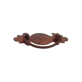 POIGNEE FER ROUILLE SUR APPLIQUE – DUBOIS QUINCAILLERIE D’AMEUBLEMENT ET D’AGENCEMENT – DUBOIS – 498500