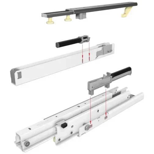 SYSTEME D'AMORTISSEUR A LA FERMETURE - FULTERER QUINCAILLERIE D'AMEUBLEMENT ET D'AGENCEMENT - FULTERER - FR771ECD 7749