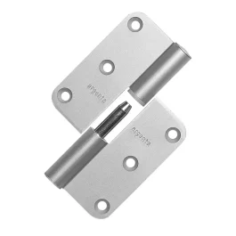 PAUMELLE ALU 80/80A FERMEE GAUCHE INOX – ARGENTA QUINCAILLERIE DE BATIMENT – ARGENTA – 8085813