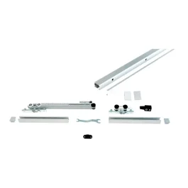 KIT RAIL COULISS CUBE ALU 40KG GRIS ANO AV/AMORT – ARGENTA – AG0.330.200.20