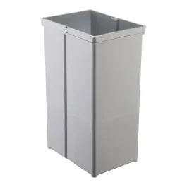 SEAU POUBELLE AVEC DB POIGNEE 29L PLASTIQUE GRIS – WESCO QUINCAILLERIE D’AMEUBLEMENT ET D’AGENCEMENT – WESCO – 8011494