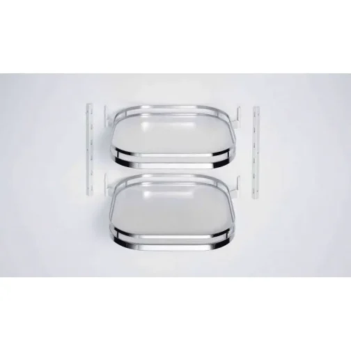 TURN MOTION II ARENA STY LE L.600MM BLANC CHROME - KESSEBOHMER - 2352230005