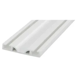 RAIL BAS 65 PVC BLANC 2.60ML(AES) PANNEAU 16MM – SEED QUINCAILLERIE D’AMEUBLEMENT ET D’AGENCEMENT – SEED – RB65PVCBL 2.60