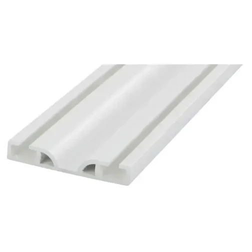 RAIL BAS 65 PVC BLANC 2.60ML(AES) PANNEAU 16MM - SEED QUINCAILLERIE D'AMEUBLEMENT ET D'AGENCEMENT - SEED - RB65PVCBL 2.60