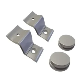 KIT SUPPORTS DEP VISSER 7329 TUBE D40 ALU GRIS 9006 – CROISEE DS QUINCAILLERIE DE BATIMENT – CROISEE DS – DS7329-007