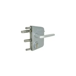 SERRURE PR PORTILLON 40/60 ARGENT LAKQ40-U2 – LOCINOX QUINCAILLERIE DE BATIMENT – LOCINOX – LAKQ4040U2LZILVVSZ